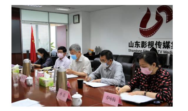 駐省委宣傳部紀檢監察組到山影集團調研指導