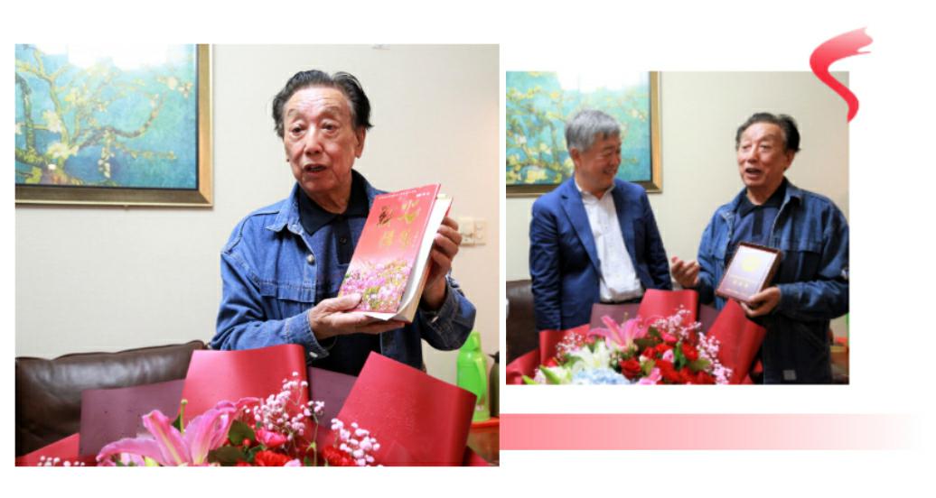 山影集團領導向抗美援朝老戰士、老同志頒發紀念章