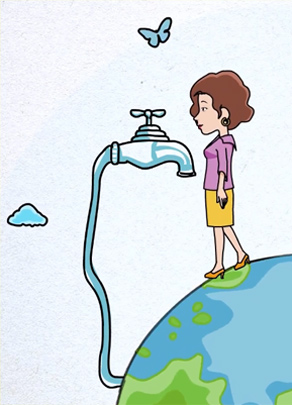 節水公益廣告——守護綠水青山 蔭澤子孫后代